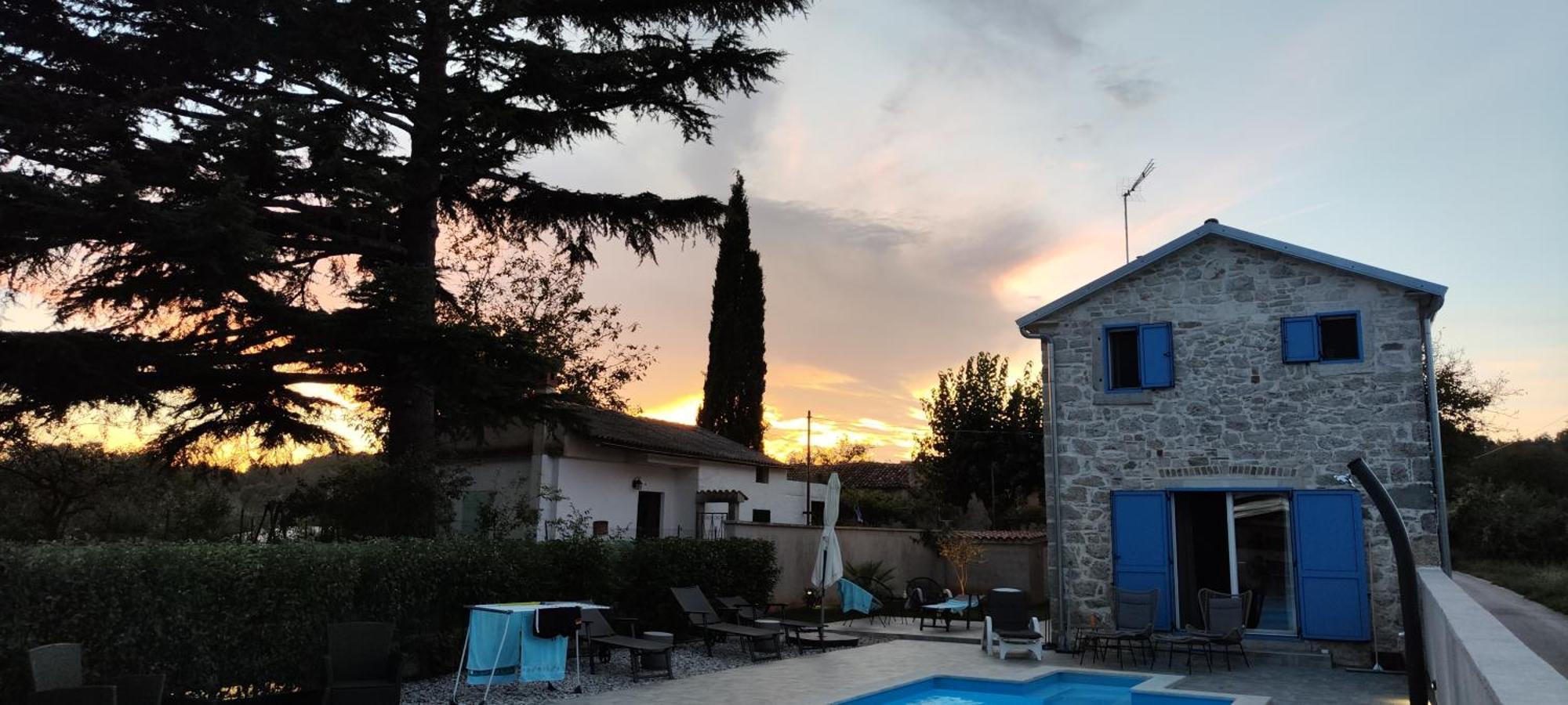 Villa Allegra Vizinada Bagian luar foto