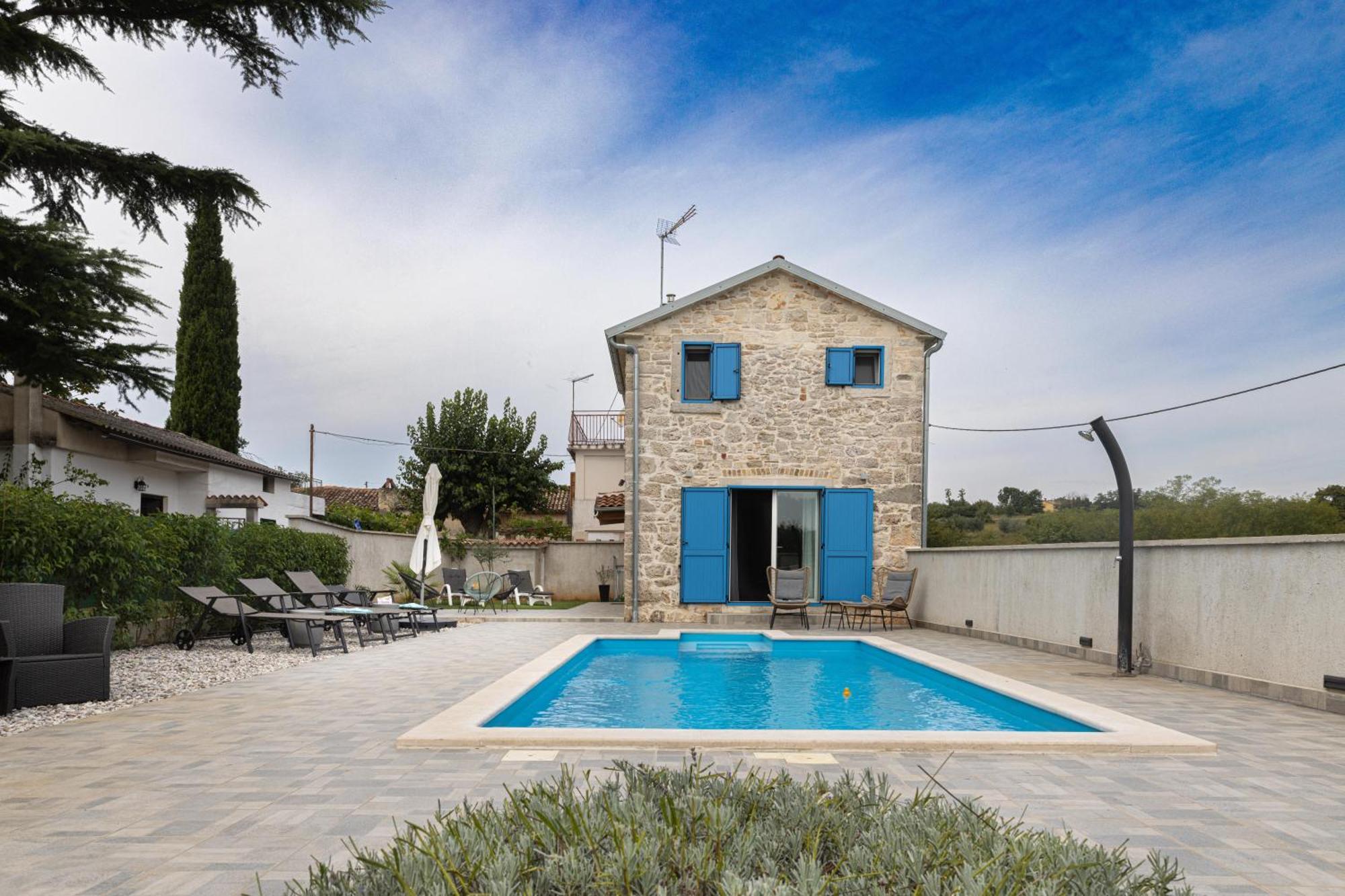 Villa Allegra Vizinada Bagian luar foto